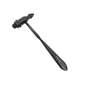 Marteau de réflexe neurologique Tromner en acier inoxydable à pointe aiguisée et manche, pour la détection des réponses cutanées superficielles - Product Image 5