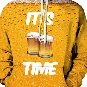 Sweat-shirt à capuche pour homme, impression numérique par sublimation personnalisée en gros, 100 % polyester, motif uni - Product Image 3