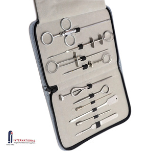 Juego de cánulas veterinarias para pezones, aguja para uterina de caballos, instrumentos agrícolas de acero inoxidable, herramientas quirúrgicas veterinarias manuales - Product Image 5