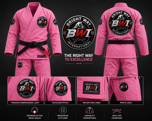 JIU Jitsu <b>White</b> Uniform Martial Art Style Wholesale Custom Jiu-Jitsu <b>Kimono</b> BJJ Gi Brazilian Polyester/Cotton Quick Dry Loose - Product Image 1