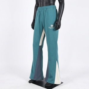 Pantalon de jogging évasé léger sur mesure, coupé et cousu, style décontracté, pour la vente en gros - Product Image 3