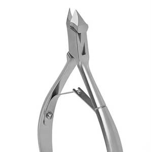 Coupe-ongles professionnel Morje en acier inoxydable, à mâchoires larges de 10 mm, lame courbée/plate, pointe affûtée pour ongles épais des doigts et des orteils - Product Image 4