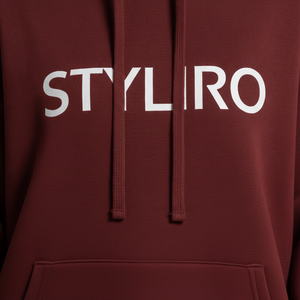 Sweat-shirt surdimensionné pour femme Styliro, à manches longues, en coton tricoté, avec imprimé lettres sur le devant, tendance automne - Product Image 5