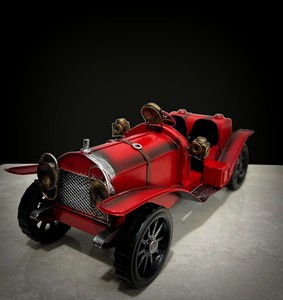 Modèle de voiture classique en métal fait main, rétro, décoratif, objet de collection, respectueux de l'environnement, de haute qualité pour la maison - Product Image 2