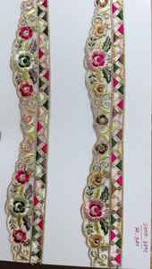 Tissu en dentelle brodée de luxe pour robe, dentelle décorative, fournisseur de textiles pour vêtements, fournisseur en gros - Product Image 4