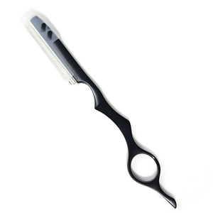 Wholesaler High Quality Barber Hair Texturizing <b>Razor</b> Salon Manual Hairdressing Thinning Cutting <b>Razor</b> with Finger Ring Handle - Product Image 1