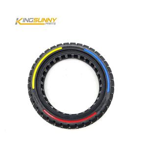 Pièce de scooter électrique, pneu plein coloré de 8,5 à 10 pouces pour Xiaomi M365 Kickscooter, pneu en caoutchouc non pneumatique en nid d'abeille, accessoire - Product Image 2