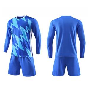 Conjunto de Camiseta de Fútbol de Manga Larga Transpirable Unisex para Adultos y Niños, Uniforme de Fútbol Antibacterial de Secado Rápido para Entrenamiento - Product Image 6