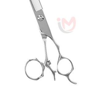 Tijeras de Peluquería Canina de 8 Pulgadas, Acero Inoxidable, Profesionales, para Cortar el Pelo de Mascotas, Punta Redonda, para Diestros, para Perros y Gatos, para Salón de Peluquería - Product Image 3