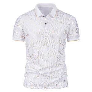 Camisetas de Hombre de Alta Calidad, Fabricadas en Fábrica de Moda OEM, Colores Lisos, Camiseta Polo para Hombre, Último Diseño - Product Image 3