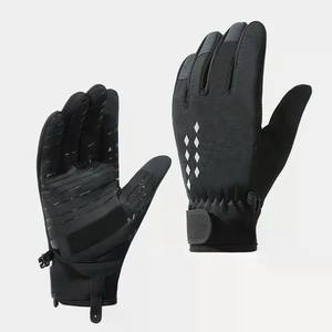 Gants d'hiver classiques en cuir véritable, chauds et isolés, pour activités de plein air et conduite - Product Image 4