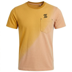 เสื้อยืดลำลองผู้ชายสำหรับเล่นกีฬา ผ้าฝ้าย 100% ระบายอากาศได้ดี แห้งเร็ว แขนสั้น เหมาะสำหรับออกกำลังกายและฟิตเนส - Product Image 1