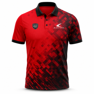 Polo Personalizado con Cuello Elástico y Sublimación, Camisa de Golf con Logotipo Bordado para Deportes y Negocios - Product Image 4