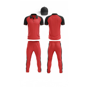 High Quality Performance Sublimated <b>Cricket</b> Uniform | Men Women Youth <b>Cricket</b> Wears Polo Shirt and Trouser Full Team Outfit - Product Image 1