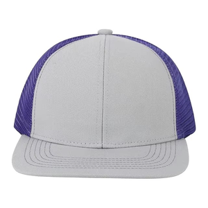 Casquette trucker en mesh avec fermeture snapback, ajustement réglable, devant en mousse légère, logo personnalisable, idéale pour les activités de plein air - Product Image 3