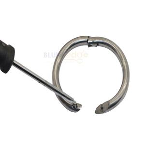 Anneaux de nez de taureau en laiton durables de qualité supérieure anneaux de nez de bétail Instruments vétérinaires de qualité - Product Image 4