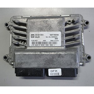 Unité de commande moteur (ECU) 2009 pour Chevrolet 25181701, pièces automobiles coréennes. - Product Image 1
