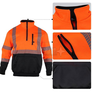 Vêtements de travail confortables, veste de travail à fermeture éclair quart de tour, dernière conception, vente chaude - Product Image 5