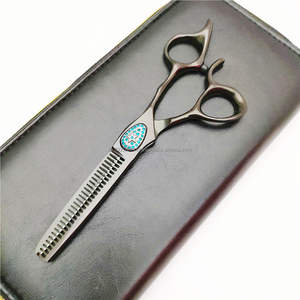 Venta caliente tijeras de mano izquierda tijera precisión japonés profesional 440C acero doble peluquero recorte para tijeras de pelo - Product Image 5