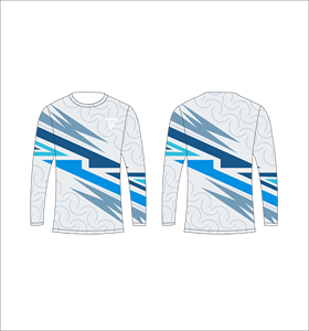 T-shirt à manches longues pour homme, motif tigre brun et noir, en coton biologique texturé, col rond, décontracté, streetwear, hauts pour la gym et l'entraînement - Product Image 6