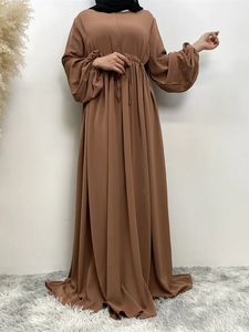 Ramadan Abayas For Women Front Zipper Muslim Hijab Dress Turkey <b>Kaftan</b> Islamic Dresses Hidden Belt Modest Robe Dubai Kimono - Product Image 4