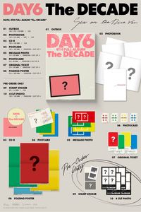 DAY6 อัลบั้มเต็มชุดที่ 4 The DECADE (SIX ON THE DICE VER.) / CITY DAYS VER.) - Product Image 2