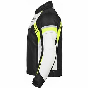 เสื้อแจ็คเก็ตมอเตอร์ไซค์สำหรับแข่งรถ ผลิตในปากีสถาน ปรับแต่งโลโก้ได้ตามต้องการ ผลิตตามแบบ OEM พิมพ์ลายได้ ขนาดใหญ่พิเศษ กันน้ำ ระบายอากาศได้ดี - Product Image 6