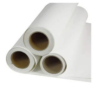 Rouleau de papier blanc géant pour impression numérique sur polyester, transfert textile et décoration de tissus - Product Image 1