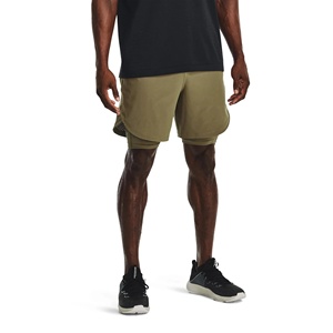 Pantalones Cortos Deportivos de Poliéster de Secado Rápido para Hombre, Tallas Grandes, Estilo Urbano, Ecológicos, Transpirables, Cintura Elástica, Casuales, para Entrenamiento - Product Image 2
