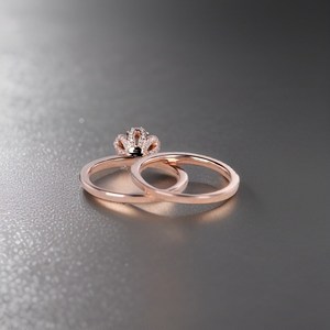 Sterling <b>Silver</b> IGI Certified Blue Topaz Engagement <b>Ring</b> <b>Set</b> 14K Rose Gold Plated Halo Wedding Jewelry Women Party Wholesale - Product Image 5