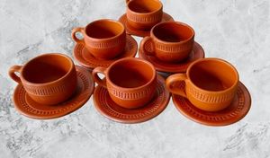 แก้วเซรามิกดีไซน์ทันสมัยเรียบง่าย สำหรับชา/กาแฟ ของขวัญสุดหรูสำหรับบ้าน/ธุรกิจเฉพาะกลุ่ม แก้วน้ำสุดพรีเมียมสำหรับงานปาร์ตี้และคู่รัก - Product Image 4