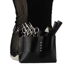 Estuche profesional blanco para tijeras con correa de contraste, bolsa para herramientas de barbero, funda de cuero sintético para tijeras de peluquero, OEM ODM - Product Image 5