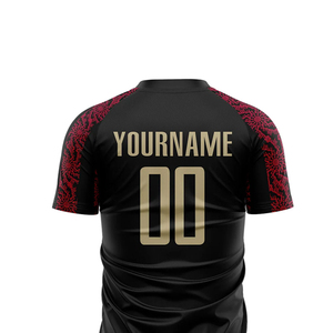 Mejor Precio, Servicio OEM, Uniformes de Fútbol con Impresión por Transferencia de Calor, Secado Rápido, Antibacterianos, Manga Corta, 100% Poliéster - Product Image 2