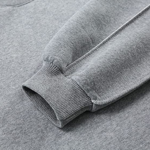 Sweat à capuche court en coton imprimé avec logo personnalisé pour femmes haut court d'hiver à motif solide en polyester/coton - Product Image 5