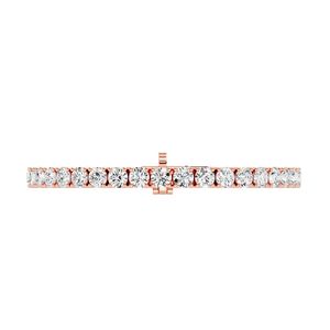 สร้อยข้อมือเทนนิส ทองคำสีเหลือง - Product Image 5