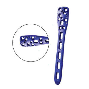 Système de Plaque de Blocage Humerale, Plaque Orthopédique pour Traumatisme, Couleur Bleue, Instrument Chirurgical Manuel Classe I - Product Image 1