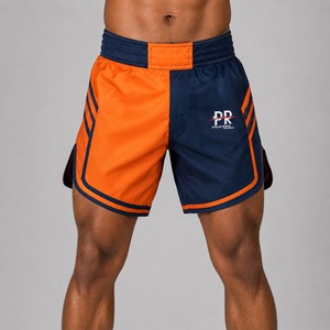 Nouveauté : Shorts de combat personnalisés, dernier design, respirants, pour la boxe, le grappling, les arts martiaux mixtes (MMA), service OEM - Product Image 1