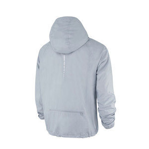 Blouson bomber pour homme, coupe-vent, fermeture éclair, décontracté, automne, coupe classique, noir uni, doublure en polyester satiné - Product Image 6