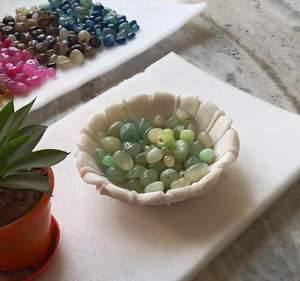 Bol en pierre haut de gamme pour restaurant, bol artisanal fait main, bol d'exportation, bol décoratif élégant pour la maison - Product Image 3