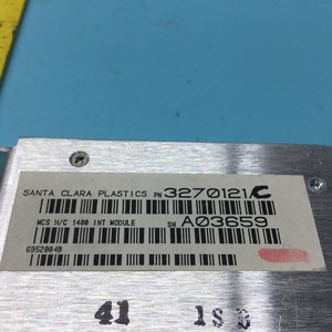 SCP SANTA CLARA PLASTICS 3270121C MCS H/C 1400A - Equipo y Piezas de Semiconductores de Confianza de Marca Global - Product Image 5