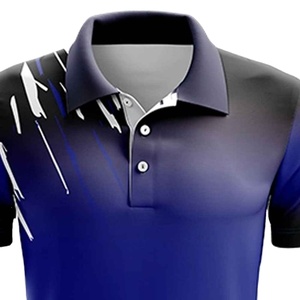 เสื้อเชิ้ตผู้ชายคุณภาพสูง ผ้าซับลิเมชั่นเนื้อแน่น คุณภาพเยี่ยม กันยับ แห้งเร็ว ผลิตจากโพลีเอสเตอร์ผสมคอตตอน แขนสั้น สีตามสั่ง - Product Image 4