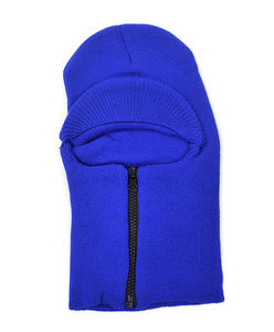 Cagoule unisexe en polaire tricotée, masque facial respirant et imperméable, couleurs rouge, bleu, marine, pour l'extérieur, hiver, couverture intégrale, taille adulte 54-56CM, SKI - Product Image 4