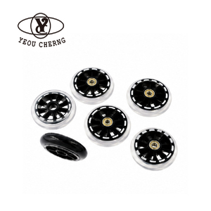Ruedas de Patinaje de Velocidad de 110 mm 78A, Ruedas de PU Fundidas de 110x24 mm para Patines de Pista de Entrenamiento de Velocidad en Interiores y Exteriores, Equipo Atlético - Product Image 3