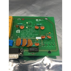 AMAT 0100-01429 PCB ASSEMBLY D.C. POWER SUPPLY - Equipo y piezas de semiconductores de confianza de la marca global Legacy - Product Image 3