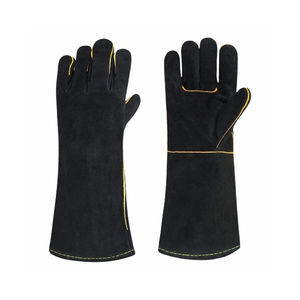 Guantes de soldadura de cuero de seguridad de primera calidad, último modelo, diseño personalizado, talla adaptable, muy demandados, guantes de soldadura de gran venta. - Product Image 1