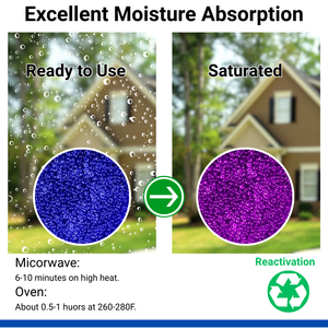 Gel de Sílice Desecante de Color Azul a Rosa, Paquetes de Gel de Sílice de Grado Alimenticio para Zapatos y Joyería - Product Image 4