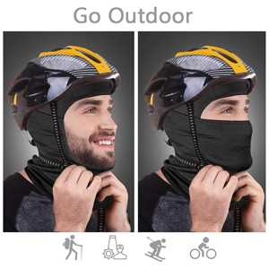 Cagoule respirante en maille personnalisée, masque intégral coupe-vent, doublure de casque de moto, protection UV, pour cyclisme, ski, cagoule tactique - Product Image 2