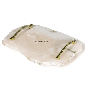 Bandeja de Servicio con Asa Metálica para Centros de Mesa, Material de Madera Rústica, Superventas, Ideal para Servir Alimentos - Product Image 4