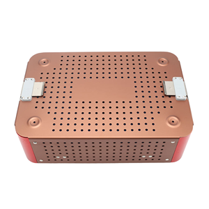 Boîte de stérilisation d'instruments en aluminium personnalisée Azicon avec tapis, plateaux d'autoclave médical, conteneur pour équipement chirurgical - Product Image 4