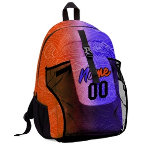 Sacs à dos de sport d'extérieur en gros avec fermeture éclair en PU et doublure en polyester pour l'été et le printemps, pour le football et le basketball - Product Image 4